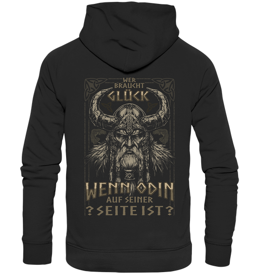 Wer Braucht Glück .... - Premium Unisex Hoodie