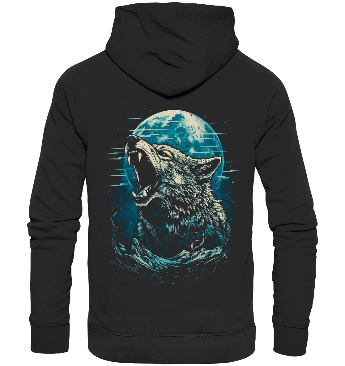 Nordic Wolf  - Premium Unisex Hoodie