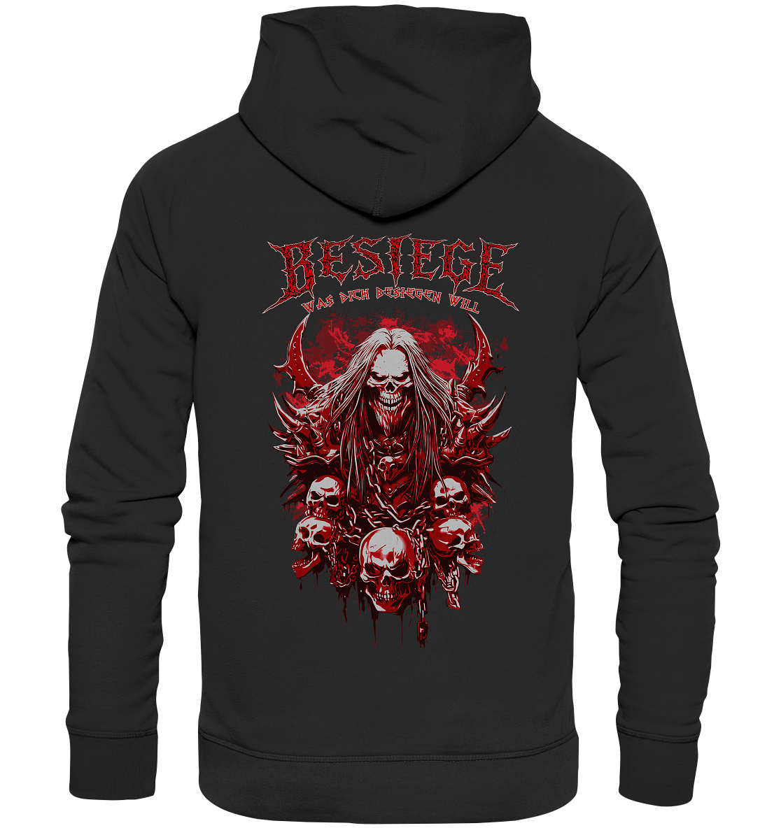 Besiege Was Dich Besiegen Will - Premium Unisex Hoodie