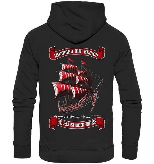 Wikingerschiff   - Premium Unisex Hoodie