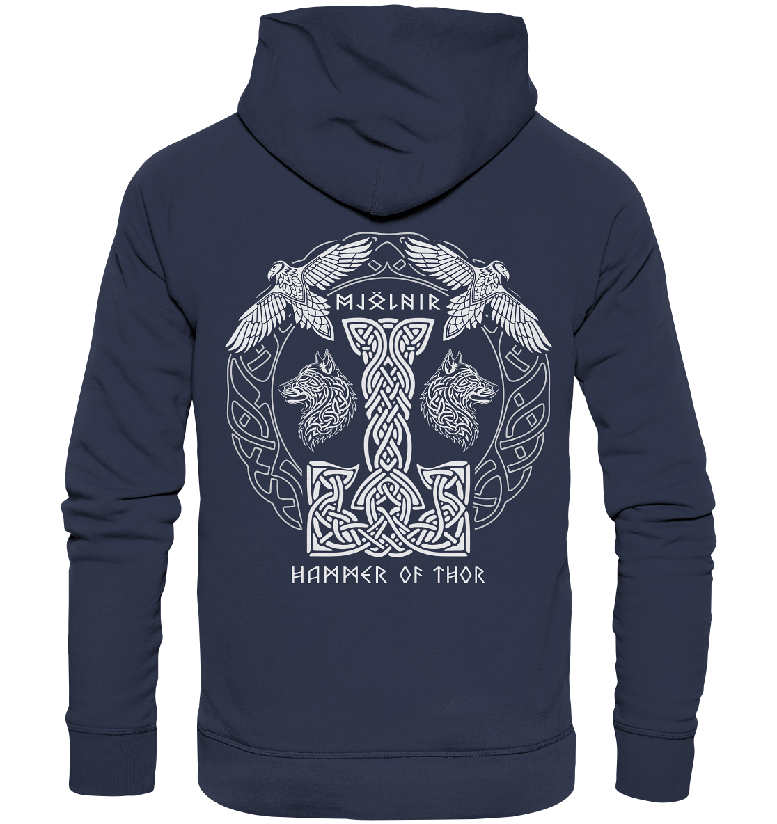 Mjölnir Hammer of Thor  - Premium Unisex Hoodie