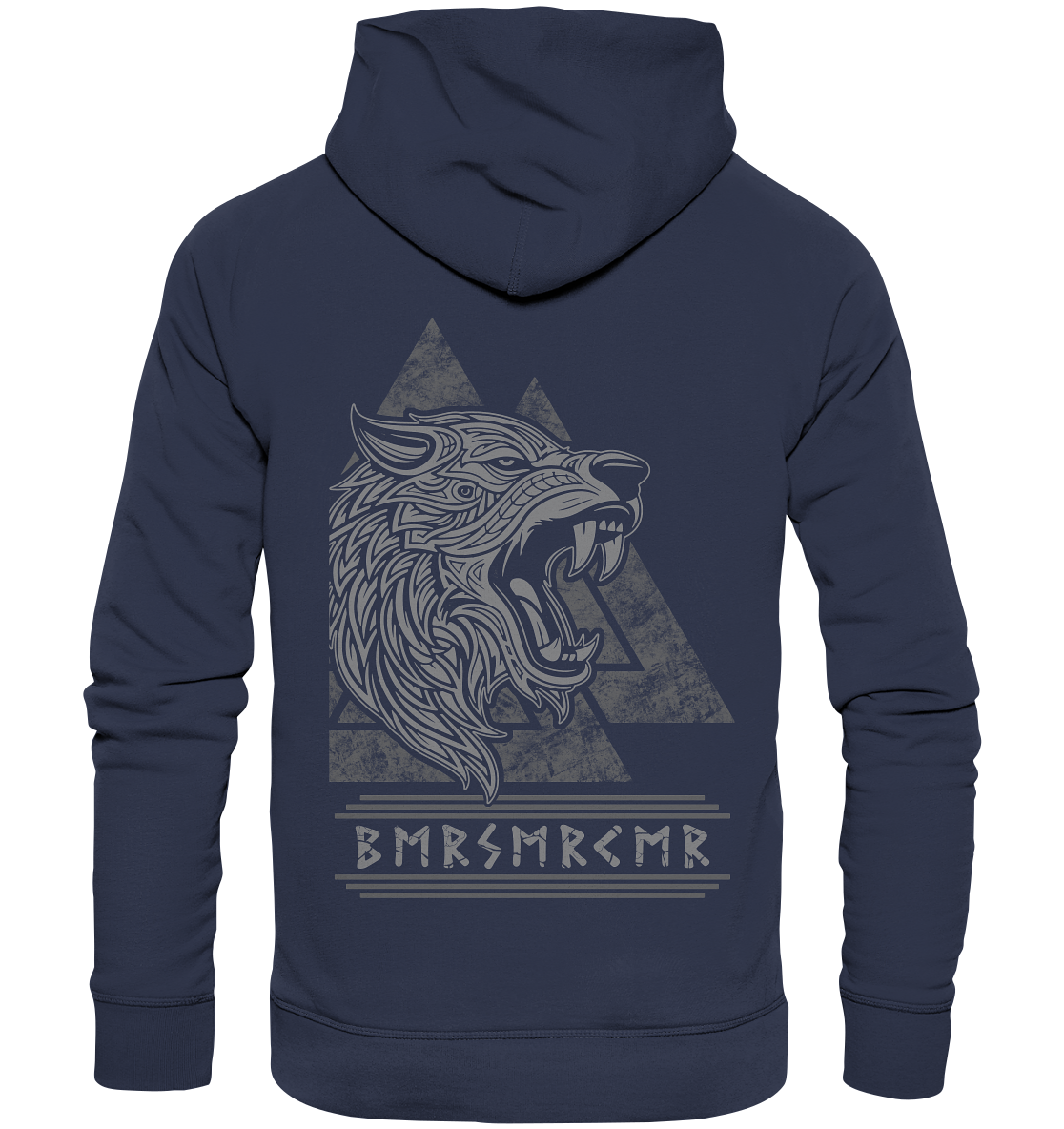 Nordic Wolf Berserker - Premium Unisex Hoodie