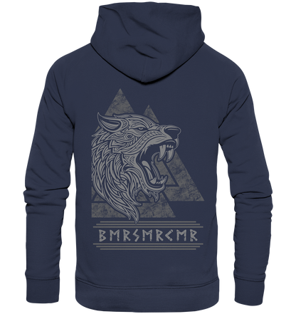 Nordic Wolf Berserker - Premium Unisex Hoodie