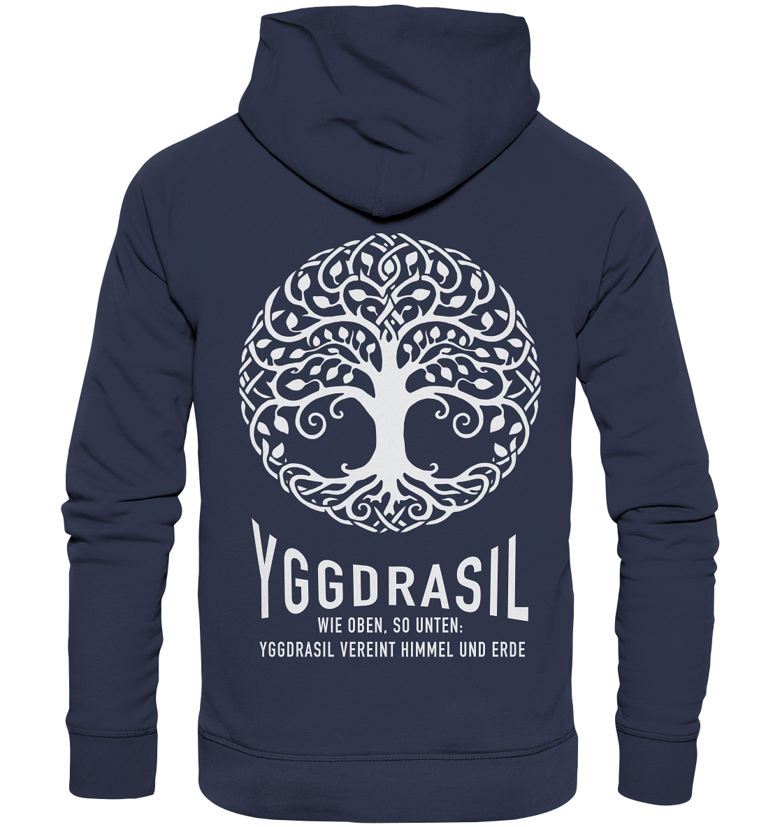 Yggdrasil Wie Oben, So Unten - Premium Unisex Hoodie