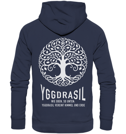 Yggdrasil Wie Oben, So Unten - Premium Unisex Hoodie