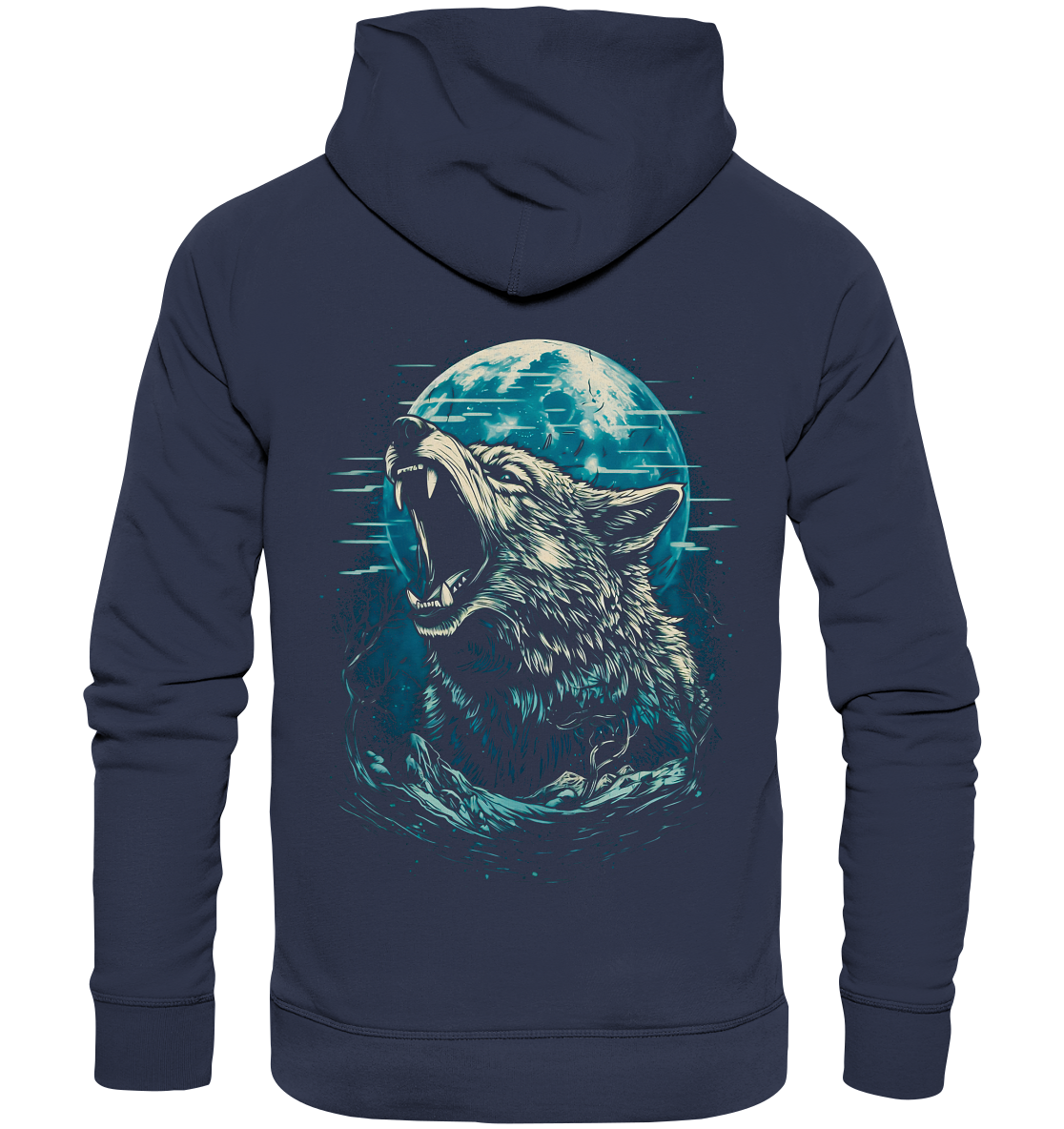 Nordic Wolf  - Premium Unisex Hoodie