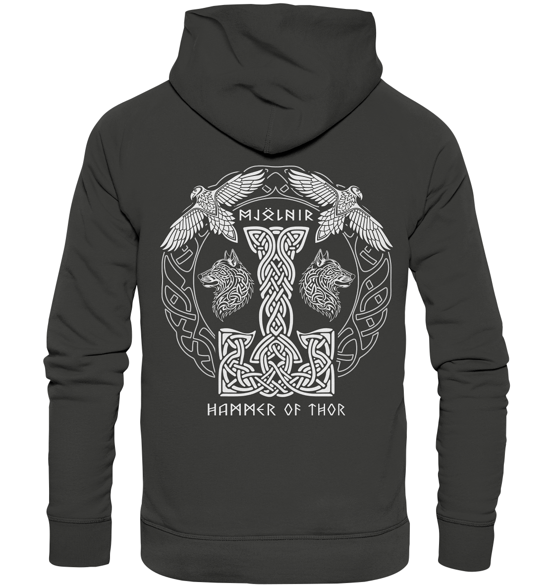 Mjölnir Hammer of Thor  - Premium Unisex Hoodie