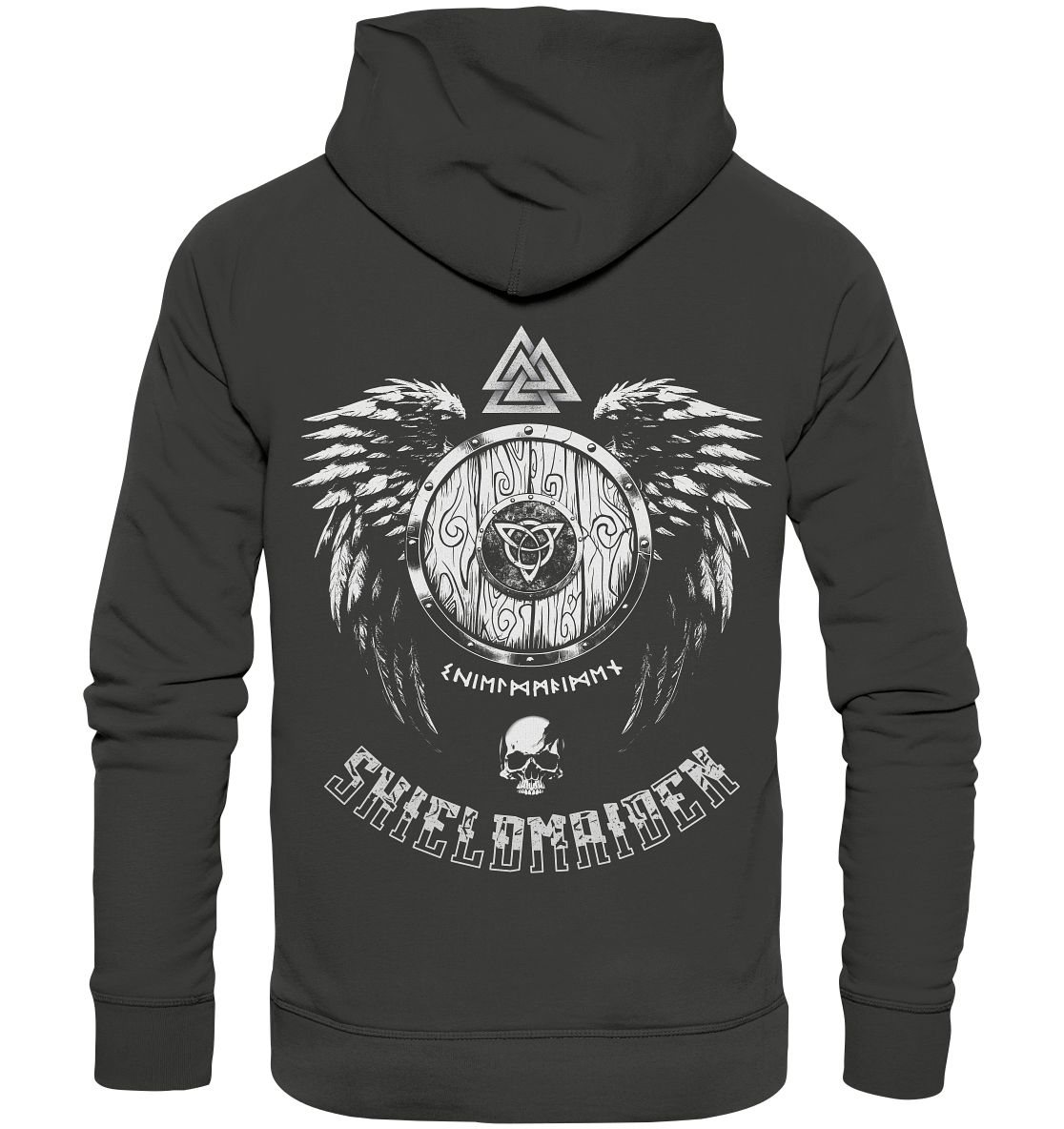 Shieldmaiden Wikinger Kriegerin - Premium Unisex Hoodie