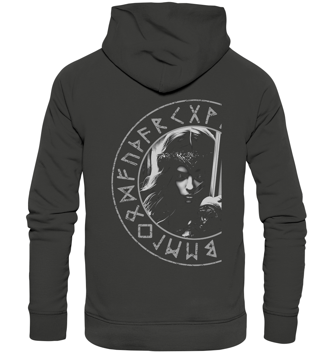 Wikinger Kriegerin Schildmaid - Premium Unisex Hoodie