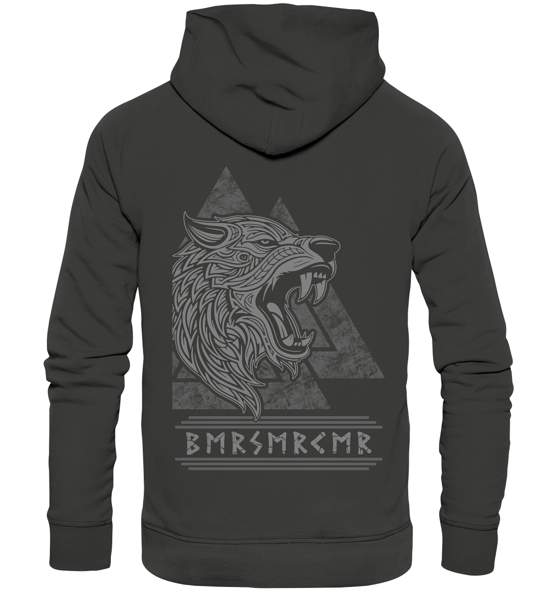 Nordic Wolf Berserker - Premium Unisex Hoodie