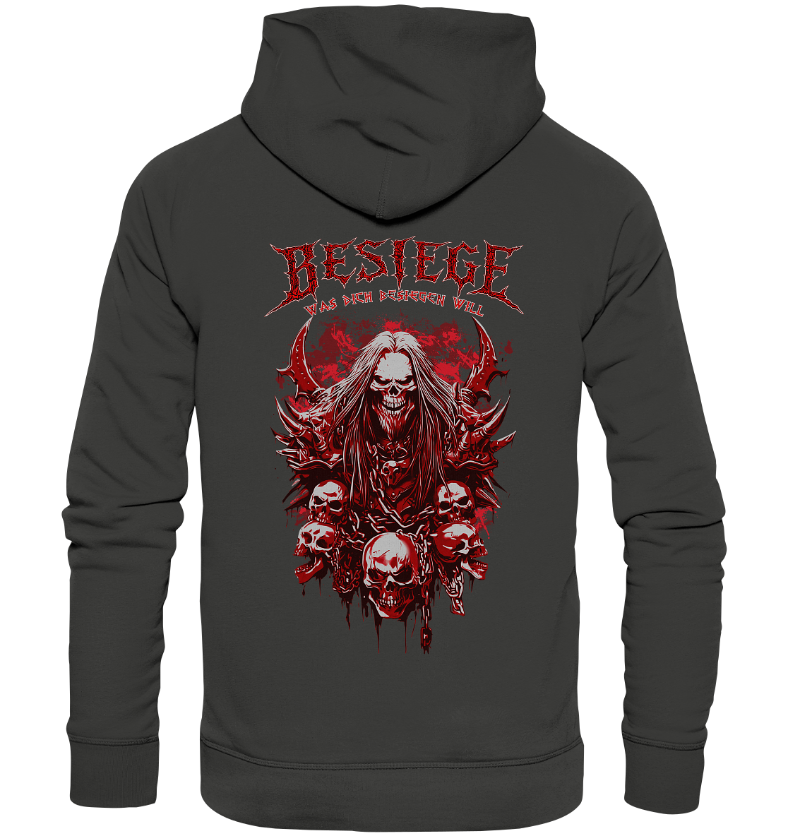 Besiege Was Dich Besiegen Will - Premium Unisex Hoodie