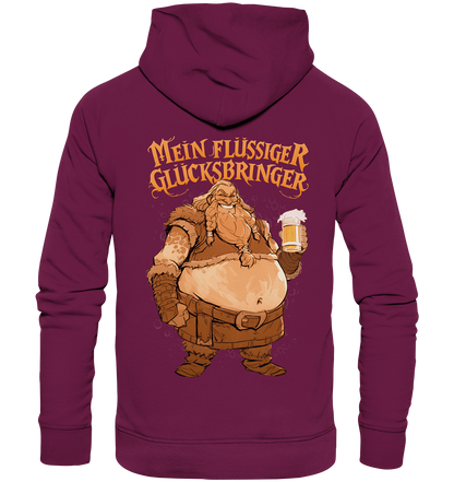 Mein Flüssiger Glücksbringer  - Premium Unisex Hoodie