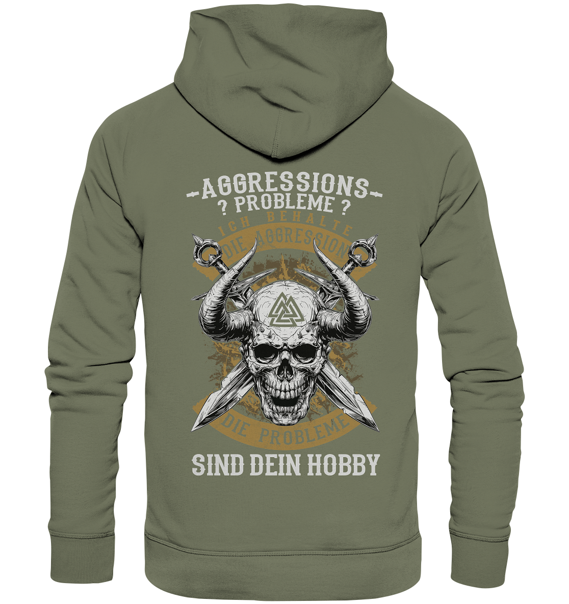 Aggressionsprobleme ??? - Premium Unisex Hoodie