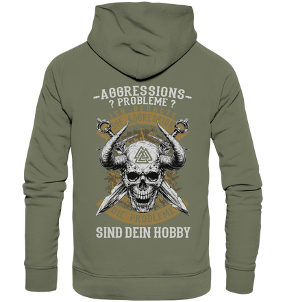 Aggressionsprobleme ??? - Premium Unisex Hoodie