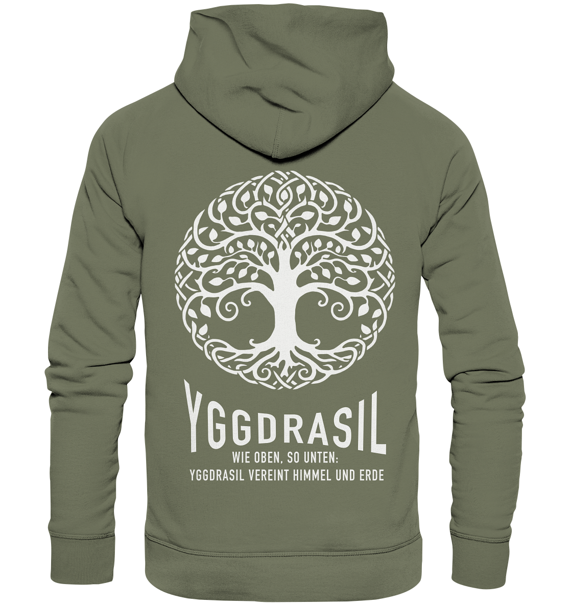 Yggdrasil Wie Oben, So Unten - Premium Unisex Hoodie