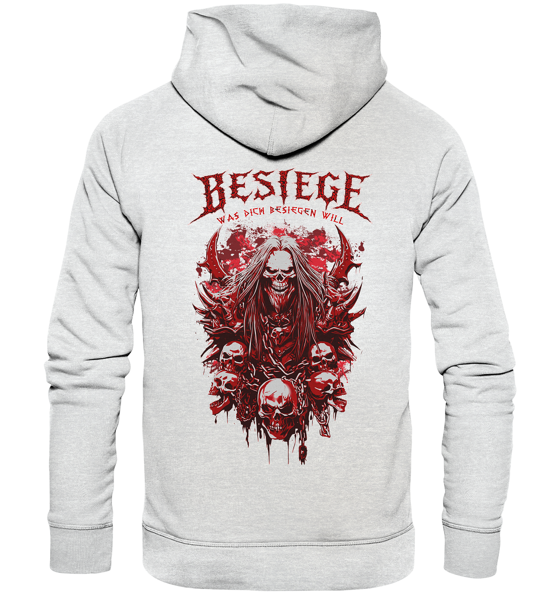 Besiege Was Dich Besiegen Will - Premium Unisex Hoodie