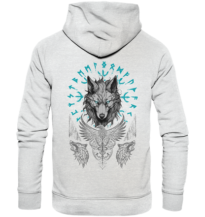 Wolf Vegvisir - Premium Unisex Hoodie