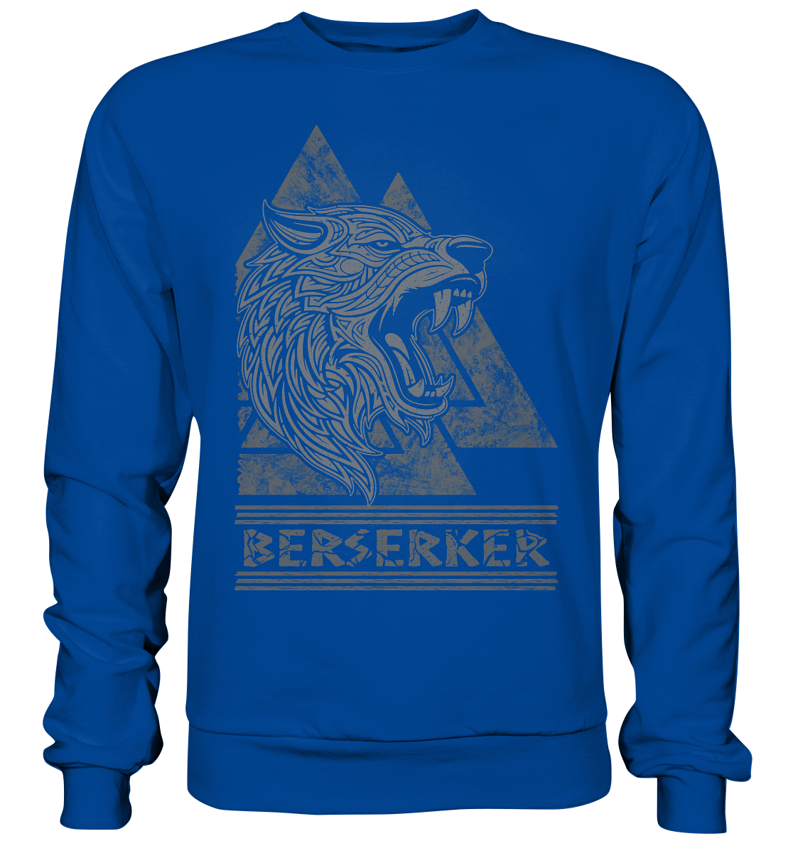 Nordic Wolf Berserker  - Basic Sweatshirt