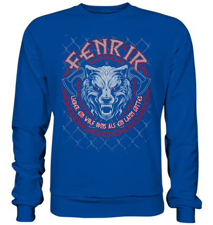 Nordic Wolf   Fenrir - Basic Sweatshirt