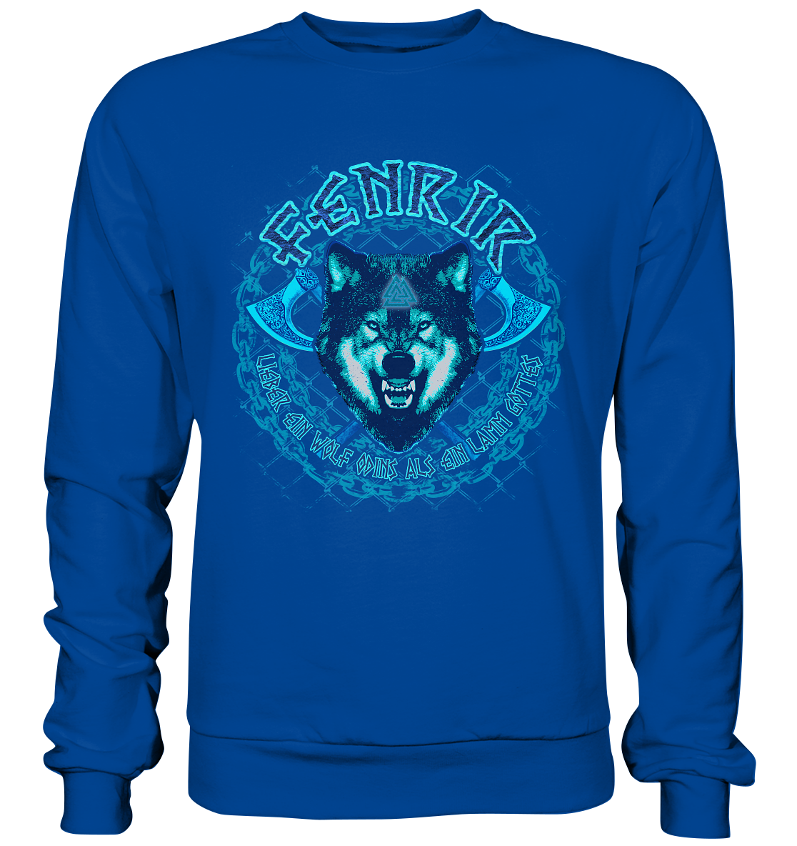 Fenrir Wolf - Basic Sweatshirt | Sale