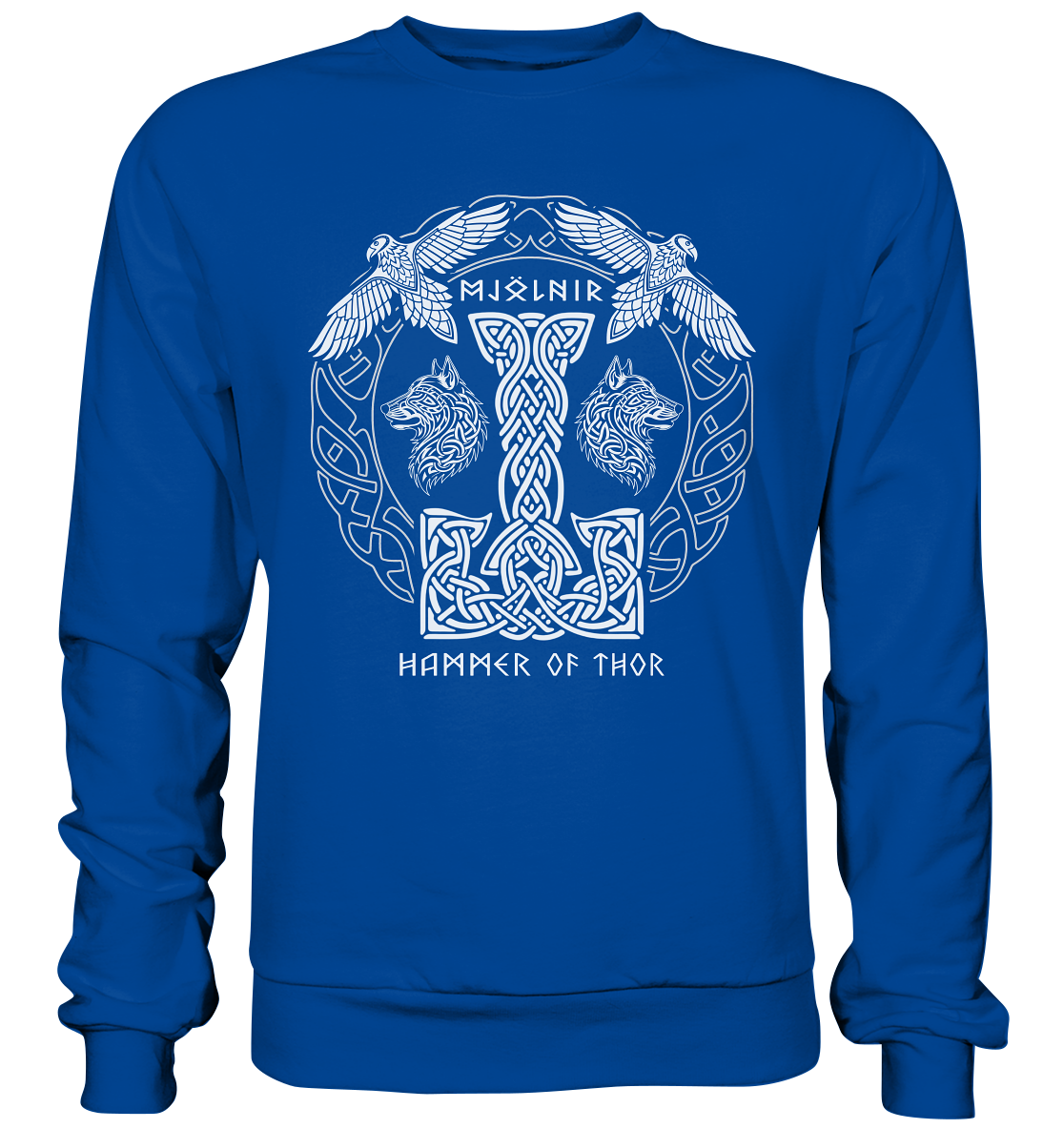 Mjölnir Hammer Of Thor - Basic Sweatshirt