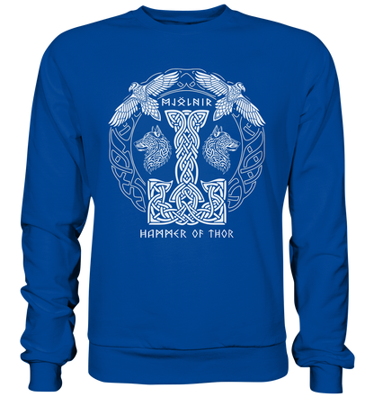 Mjölnir Hammer Of Thor - Basic Sweatshirt