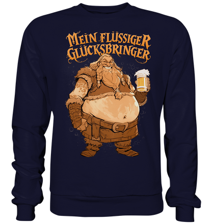 Mein Flüssiger Glücksbringer  - Basic Sweatshirt