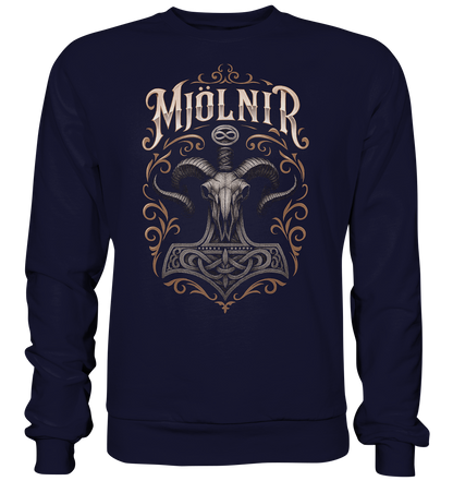 Mjölnir , Schädel - Basic Sweatshirt
