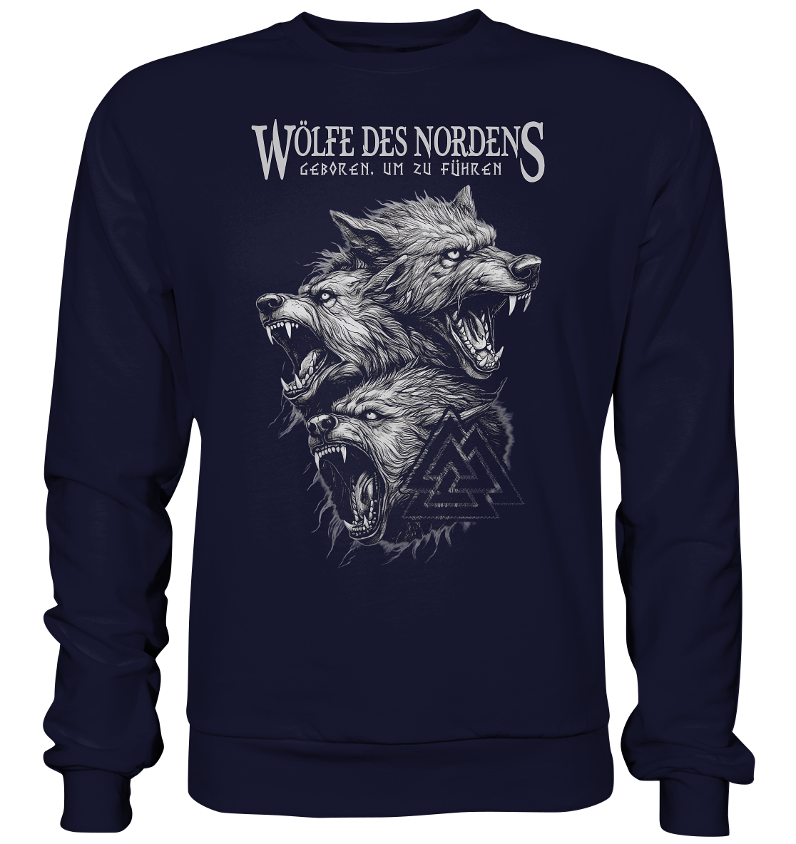 Wölfe Des Nordens - Basic Sweatshirt