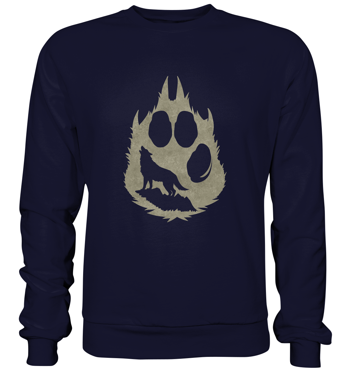 Nordic Wolf - Basic Sweatshirt