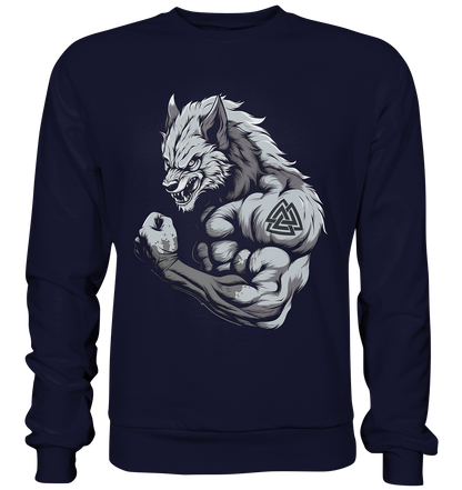 Wolf Valknut - Basic Sweatshirt