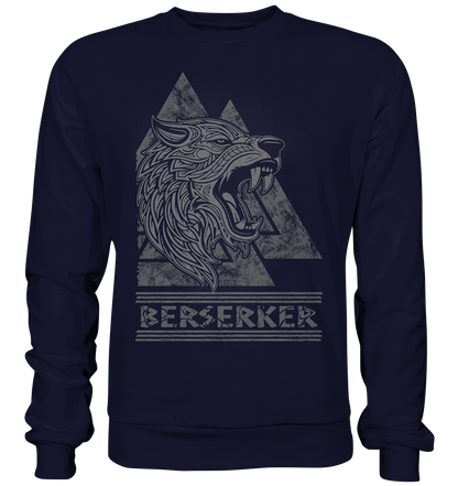 Nordic Wolf Berserker  - Basic Sweatshirt