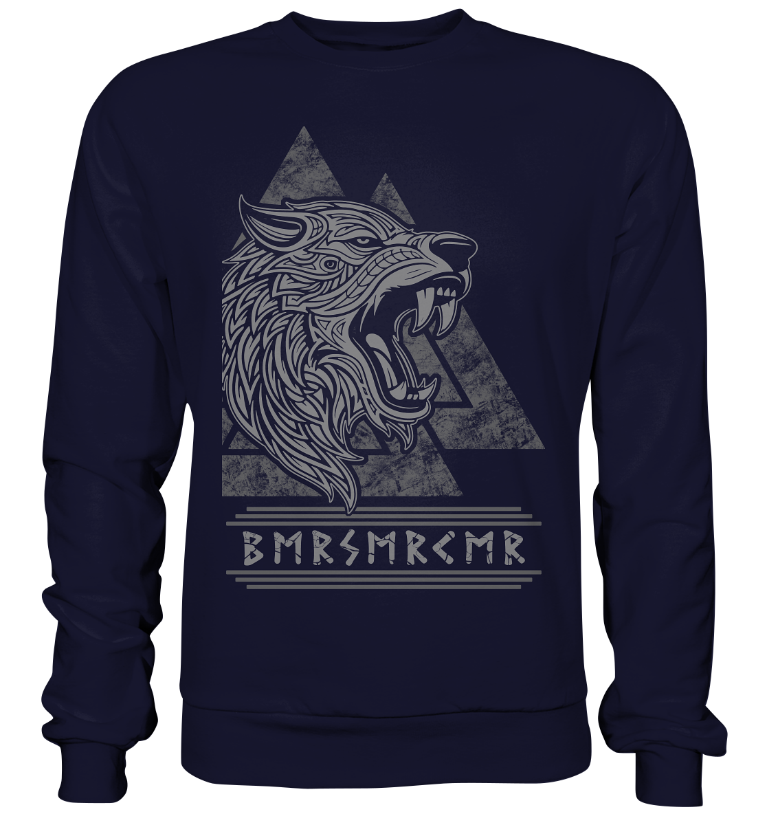 Nordic Wolf Berserker - Basic Sweatshirt