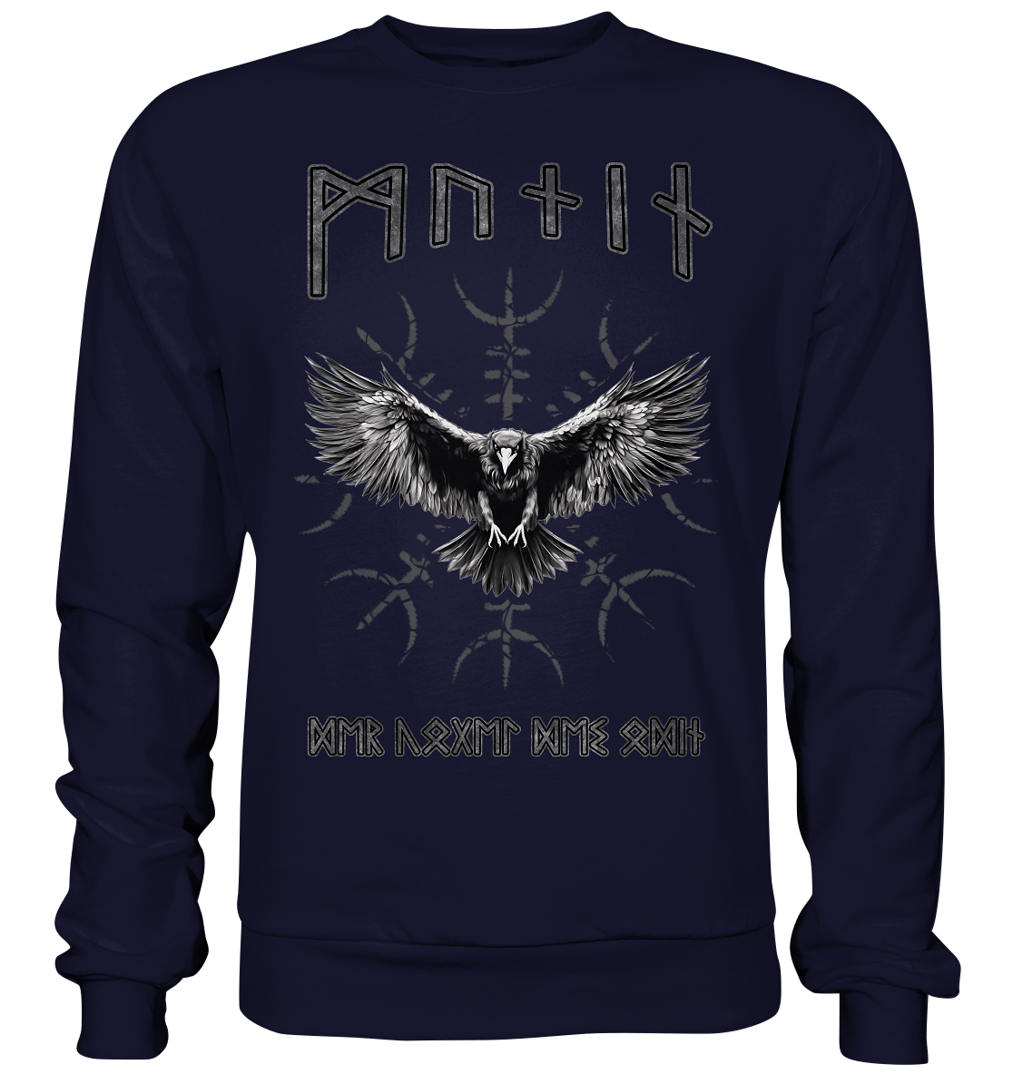 Rabe Munin Aegishjalmur - Basic Sweatshirt