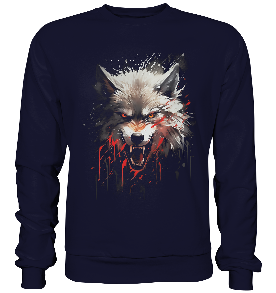 Nordic Wolf - Basic Sweatshirt