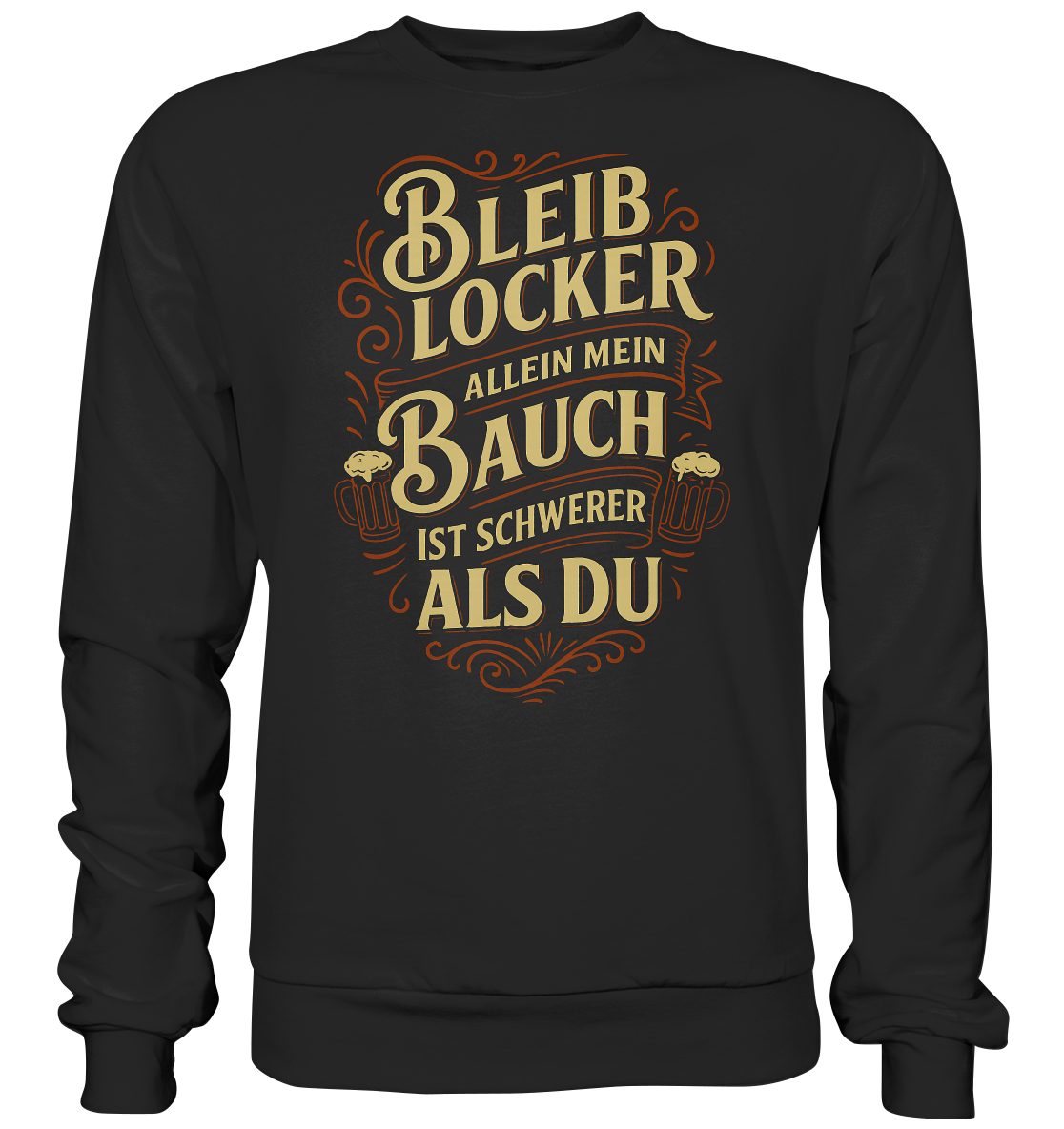 BleibL ocker - Basic Sweatshirt
