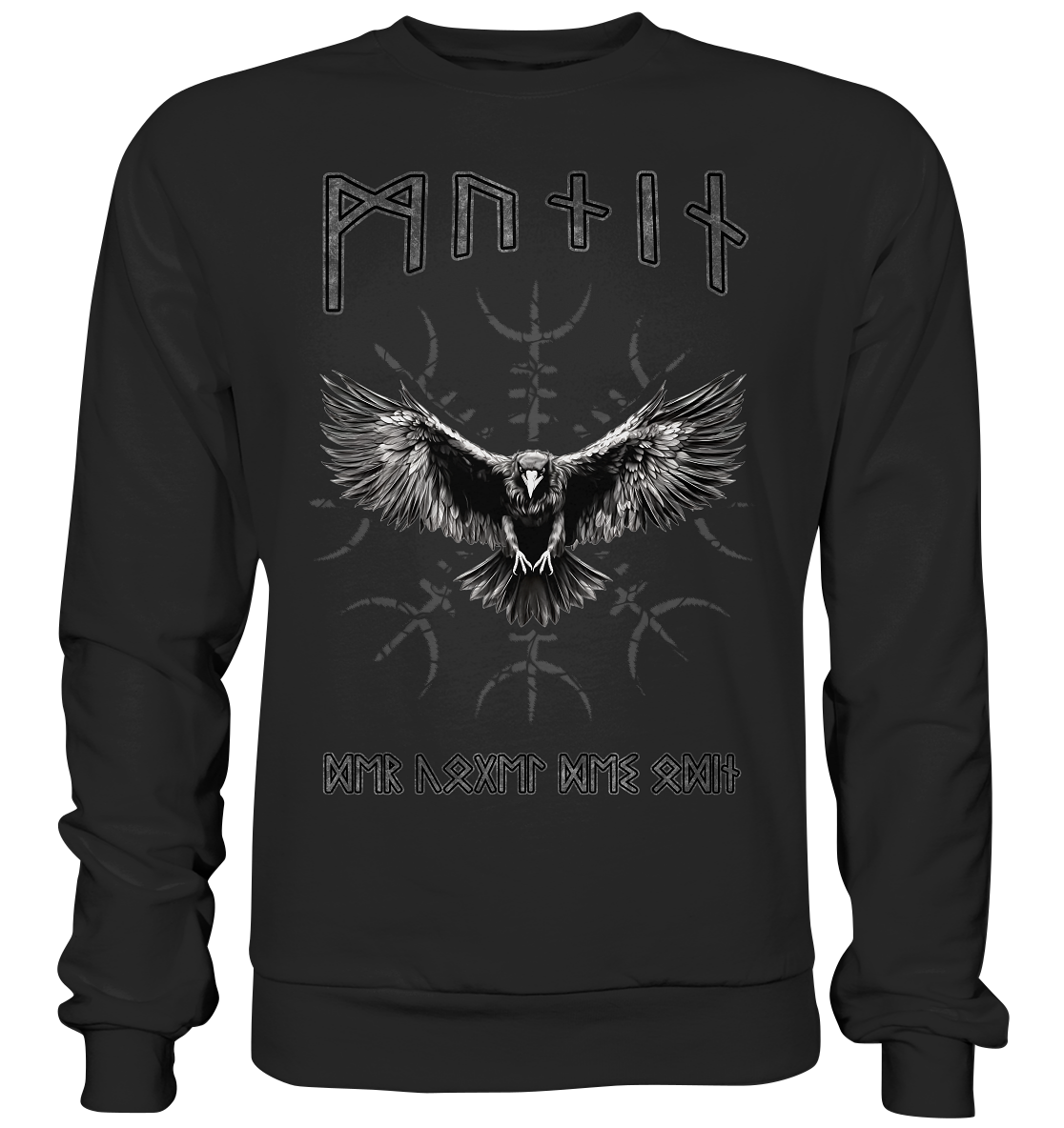 Rabe Munin Aegishjalmur - Basic Sweatshirt