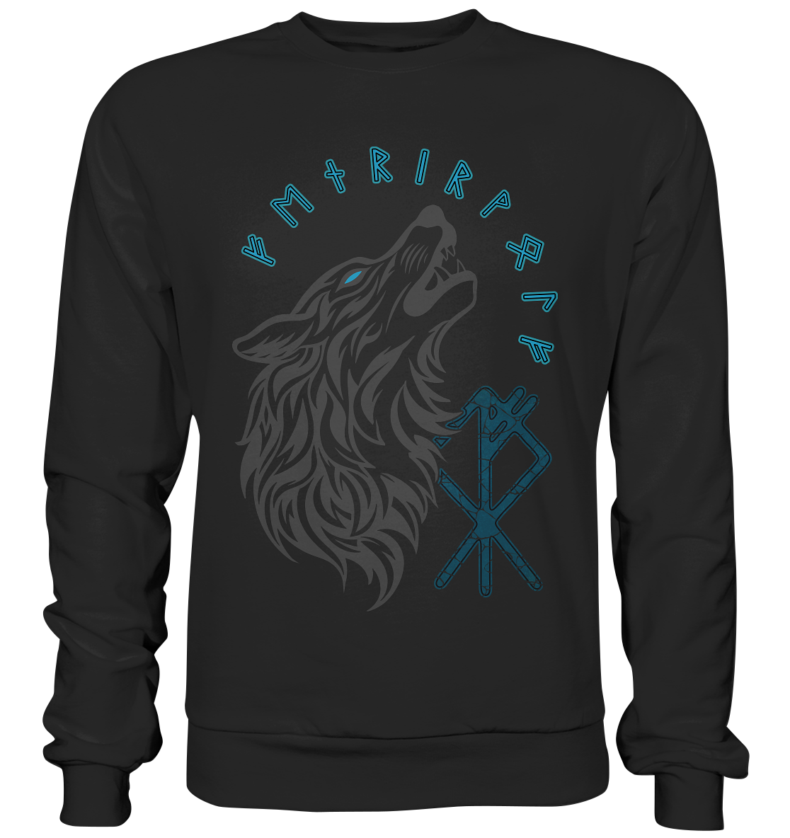 Fenrir Wolf  - Basic Sweatshirt