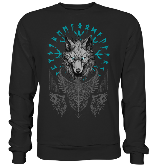 Wolf Vegvisir - Basic Sweatshirt