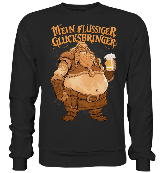 Mein Flüssiger Glücksbringer  - Basic Sweatshirt