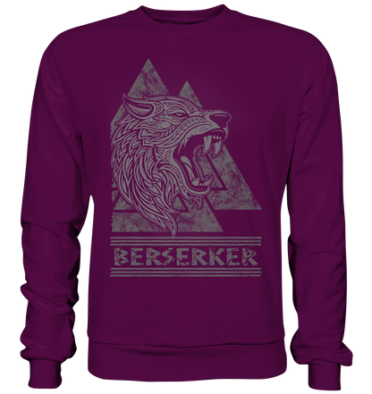 Nordic Wolf Berserker  - Basic Sweatshirt