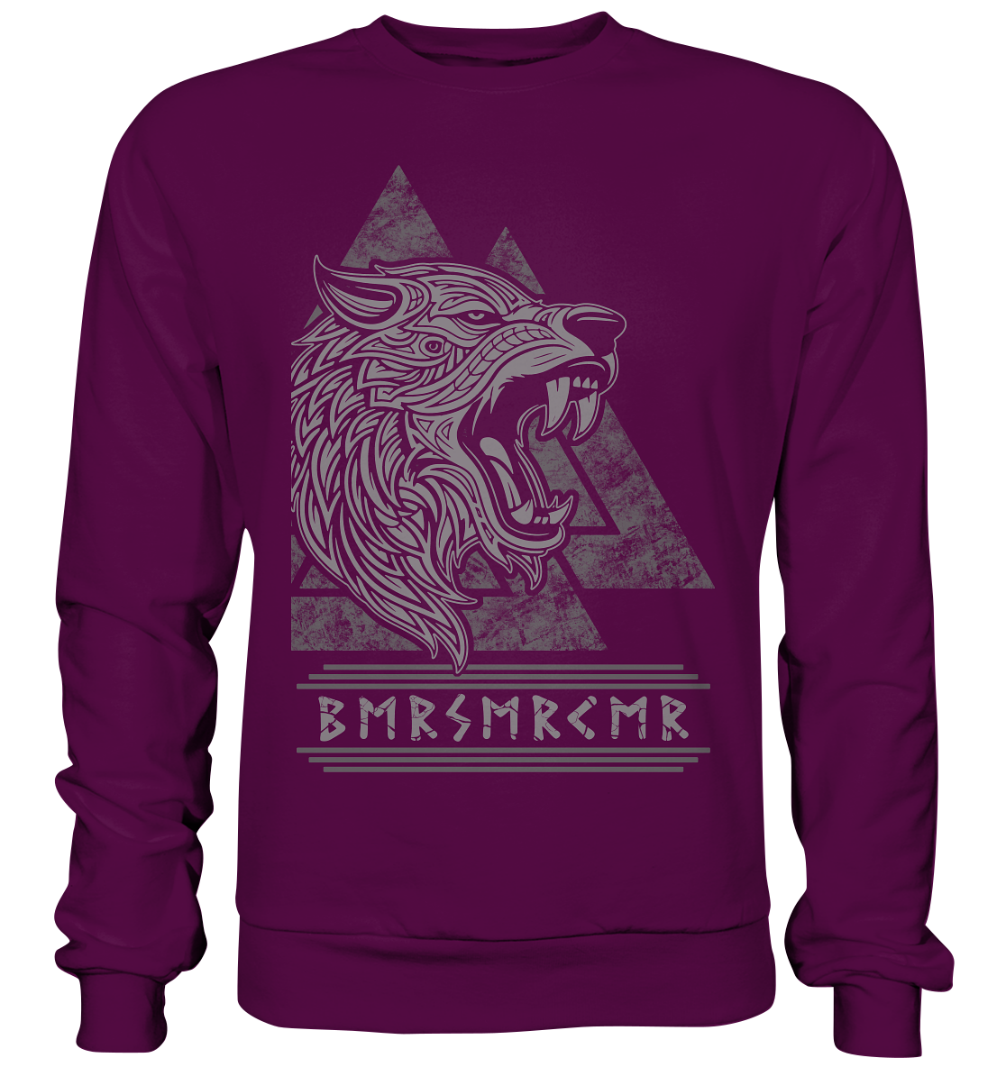 Nordic Wolf Berserker - Basic Sweatshirt