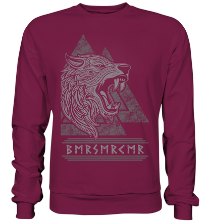 Nordic Wolf Berserker - Basic Sweatshirt