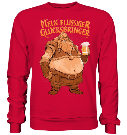 Mein Flüssiger Glücksbringer  - Basic Sweatshirt