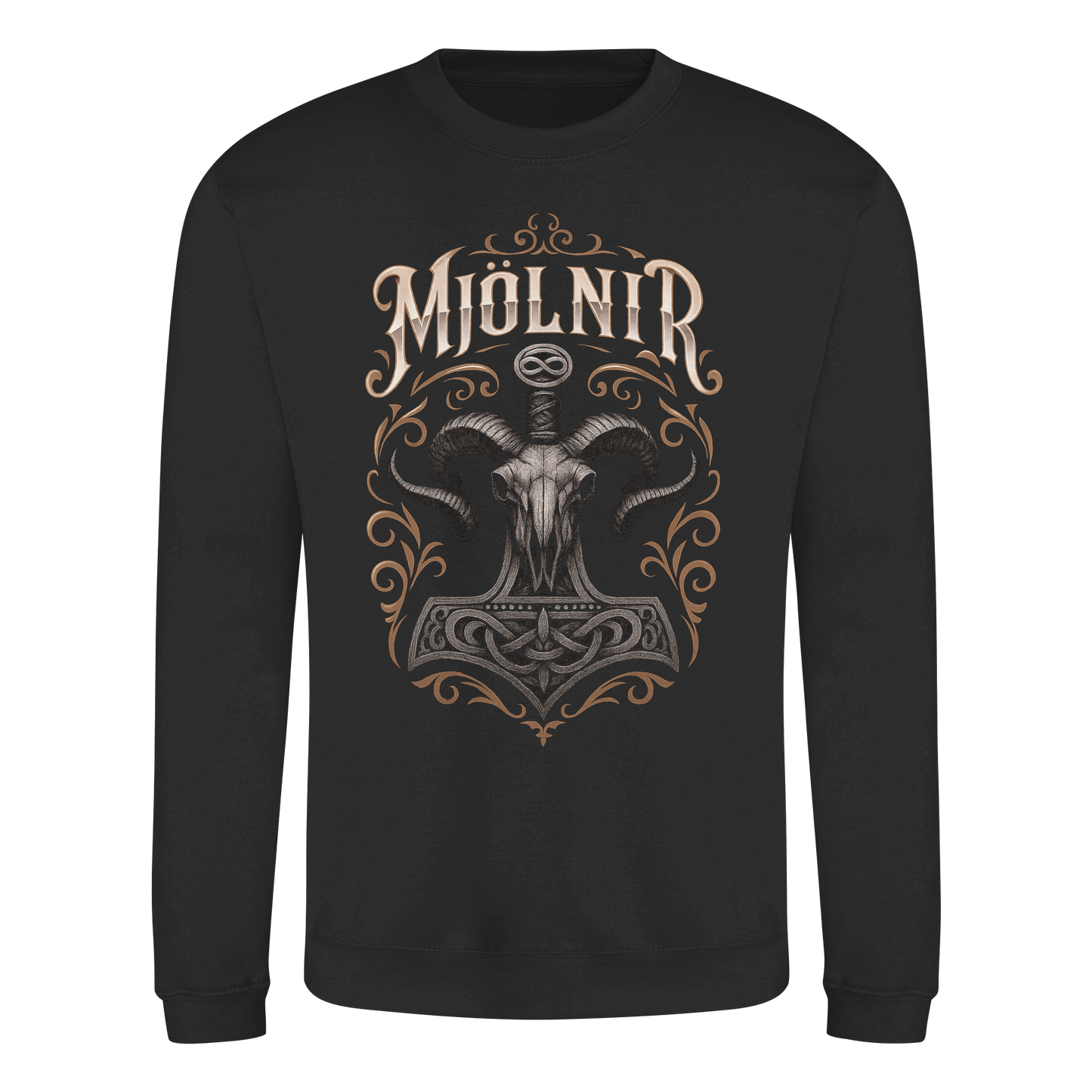 Mjölnir , Schädel - Basic Sweatshirt