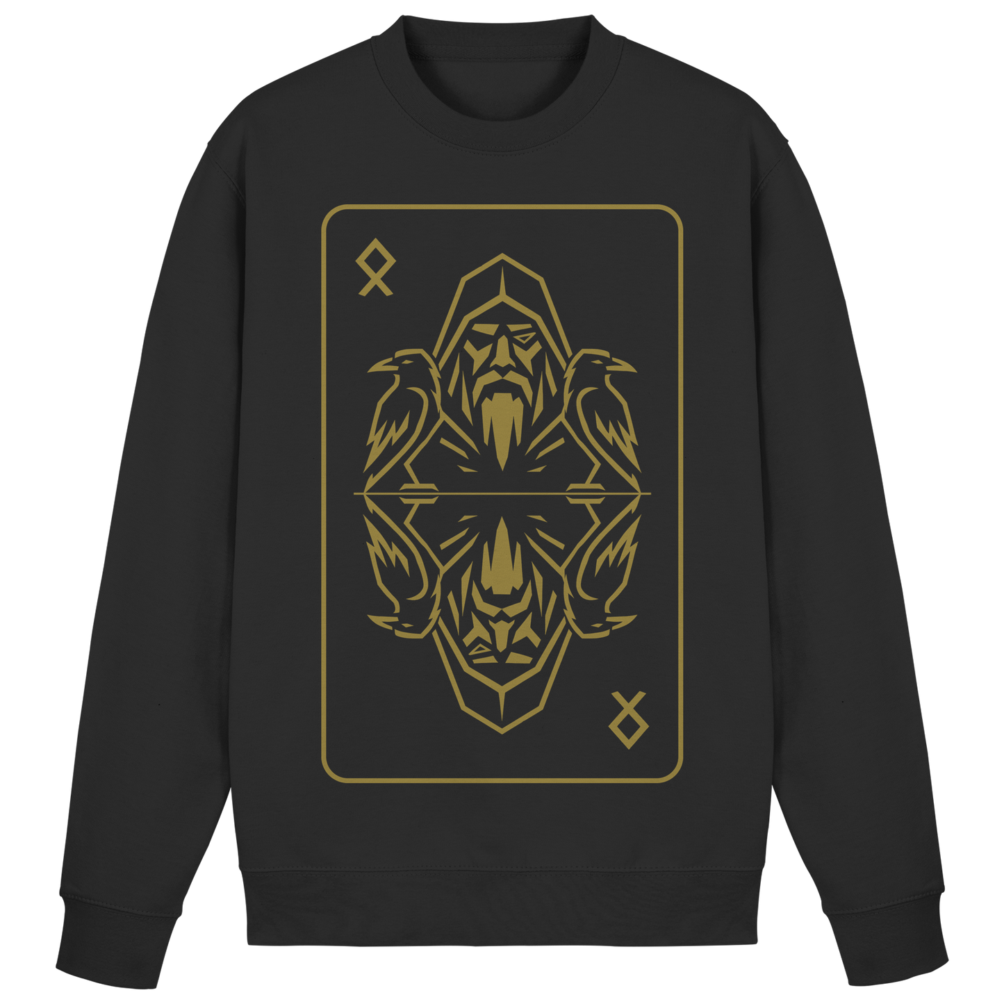 Runen Karte Odin - Basic Sweatshirt