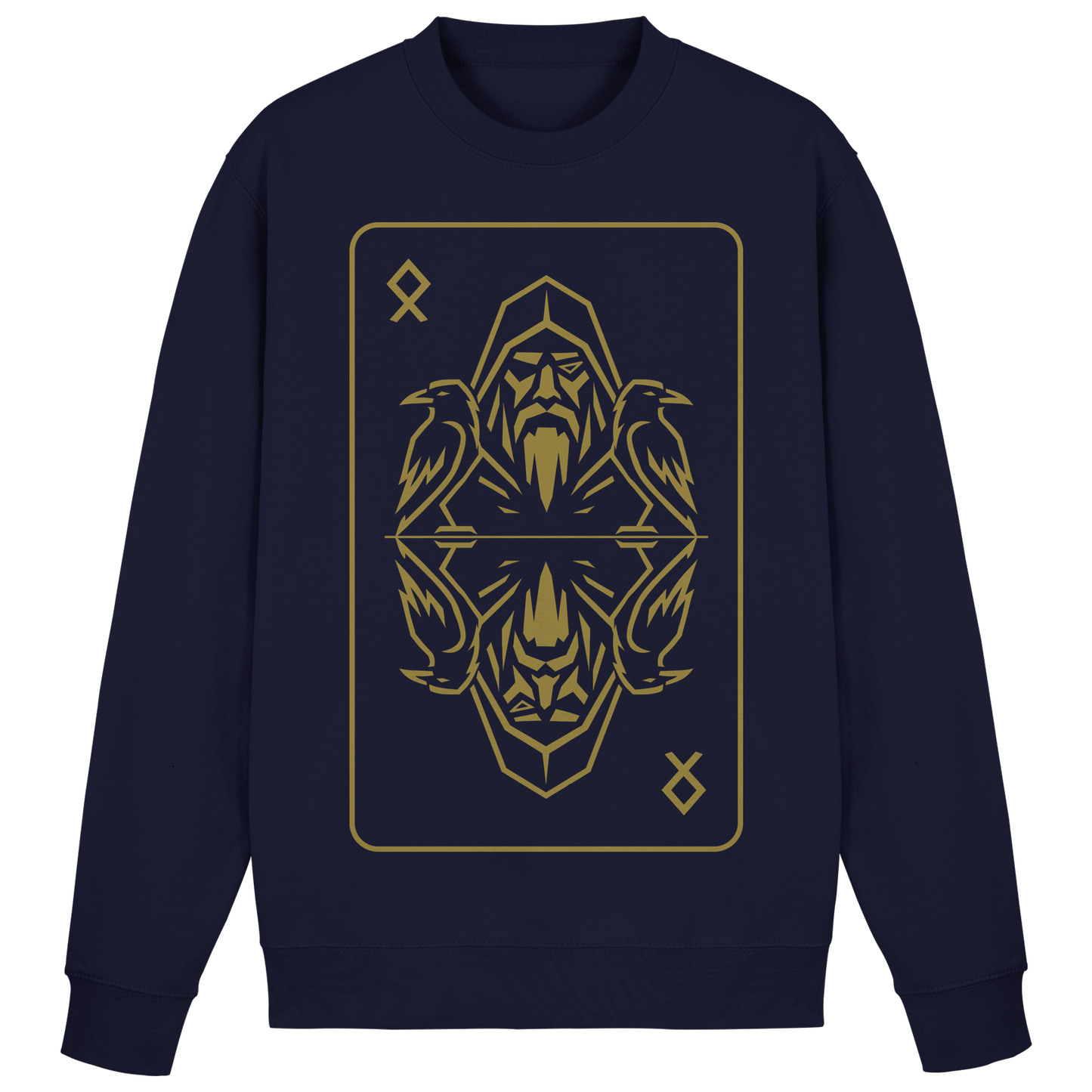 Runen Karte Odin - Basic Sweatshirt