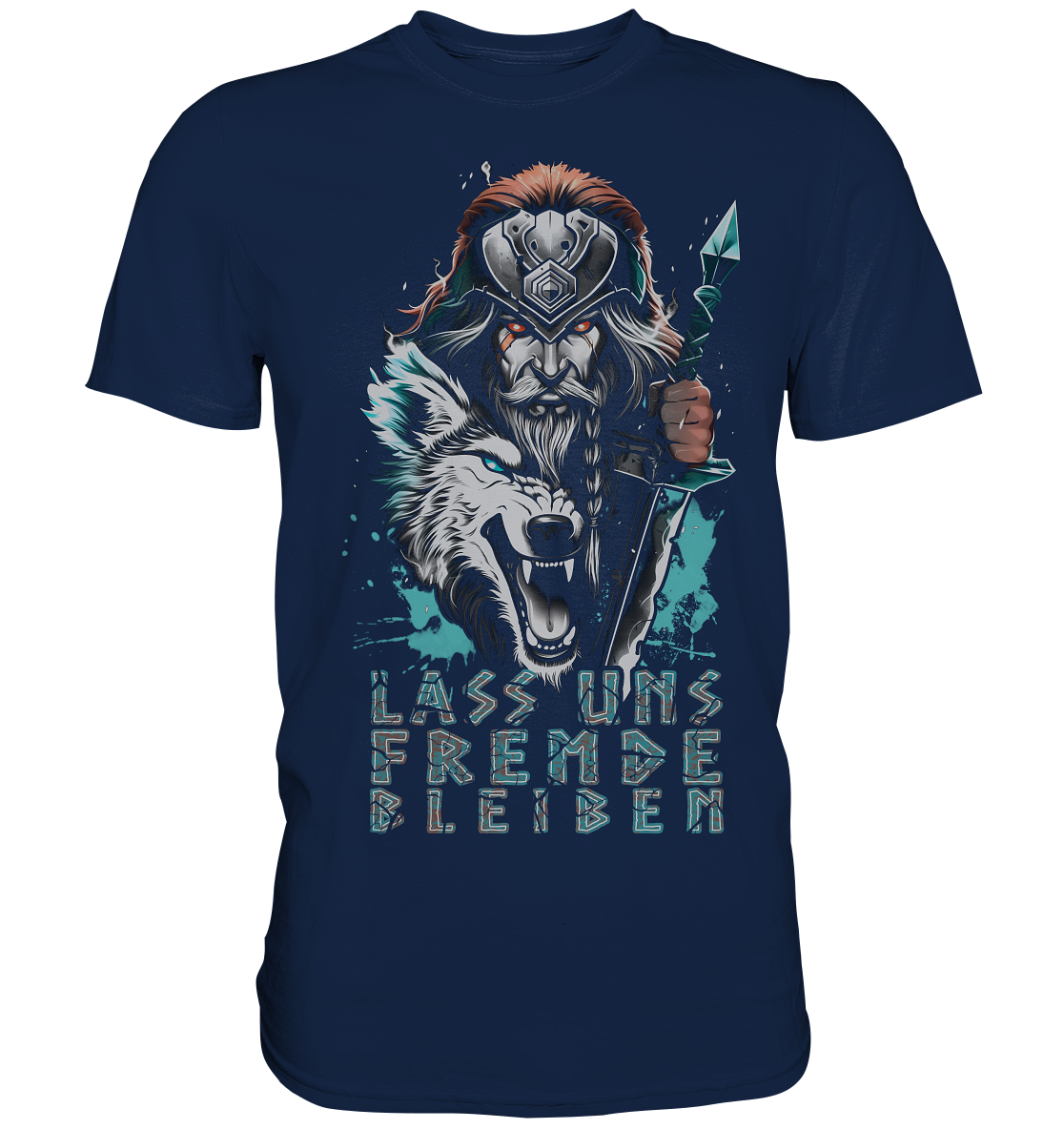 Wikinger Krieger Wolf - Classic Shirt