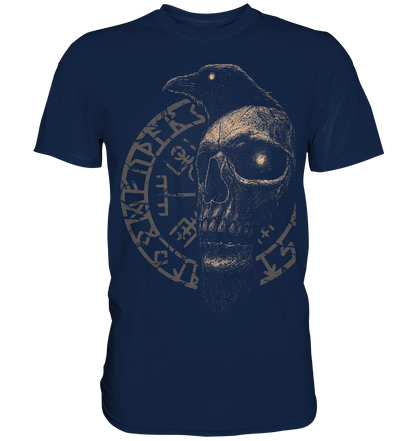 Rabe, Schädel, Vegvisir - Classic Shirt