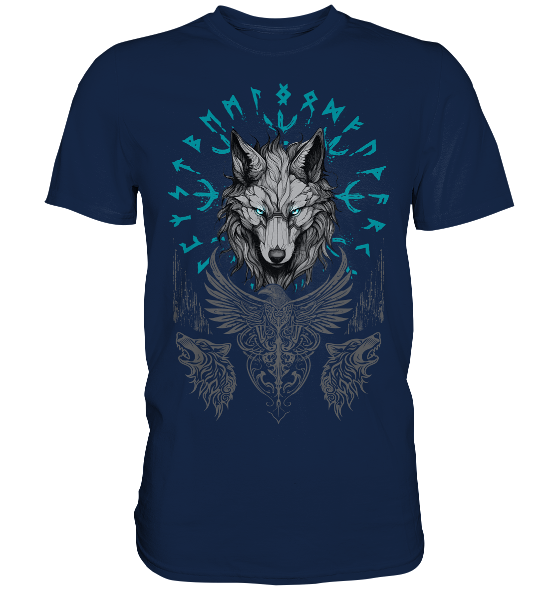 Wolf Vegvisir - Classic Shirt